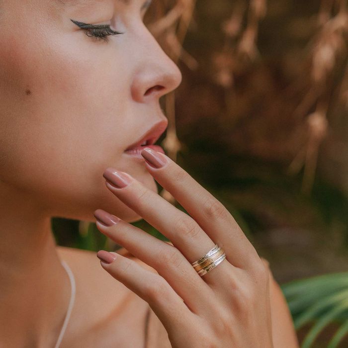 Karma Bloom Spinning Ring