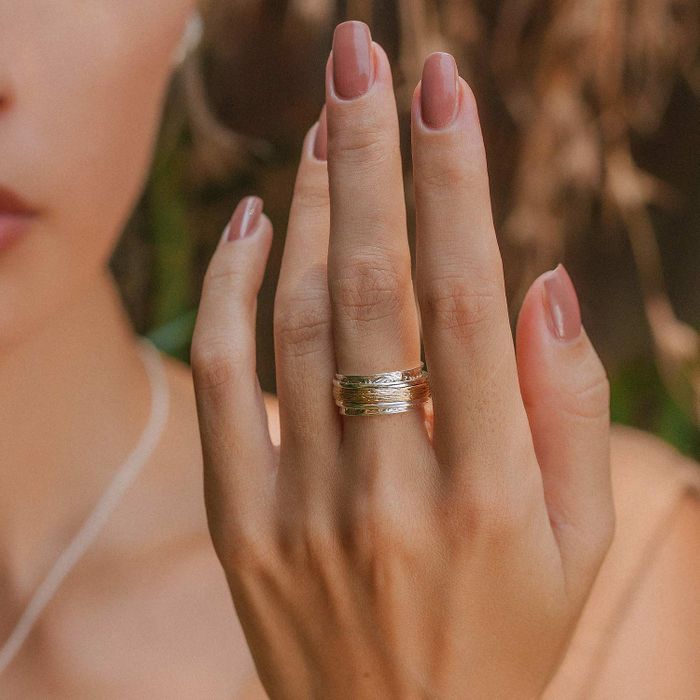 Karma Bloom Spinning Ring