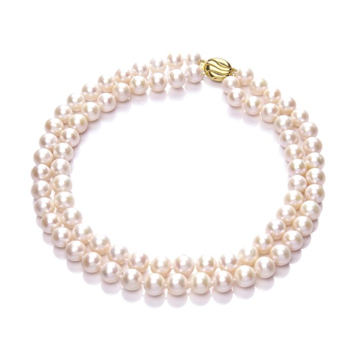 Pearl necklaces