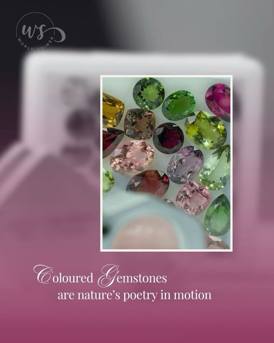 Coloured stones