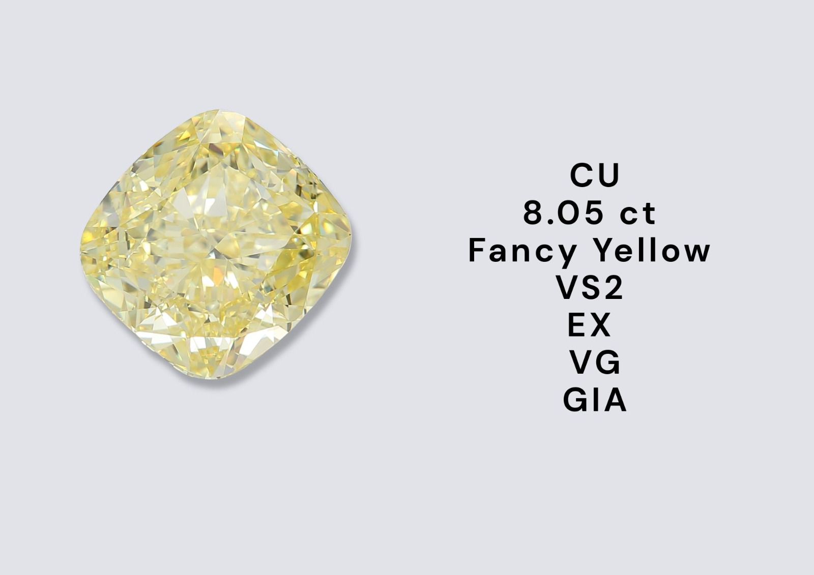 Cusion 8.00ct
