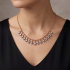 Celestial Marquise Diamond Fringe Necklace