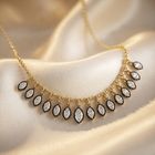 Celestial Marquise Diamond Fringe Necklace