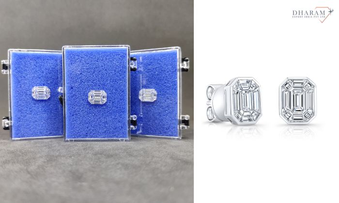 Pie Cut Diamonds.