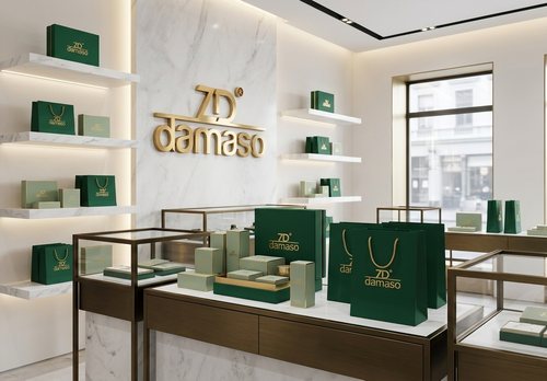 Complete Jewelry Display & Merchandising Setup - ZD Damaso Showcase