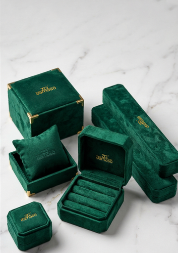 Emerald Velvet Jewelry & Watch Packaging Collection - ZD Damaso
