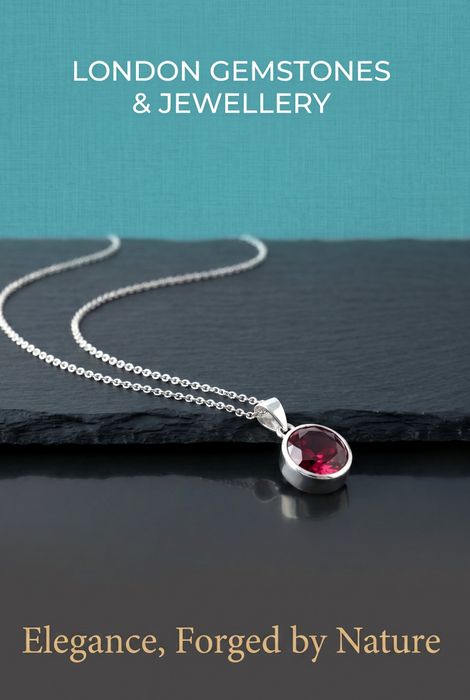 Natural Rhodolite Garnet Earing