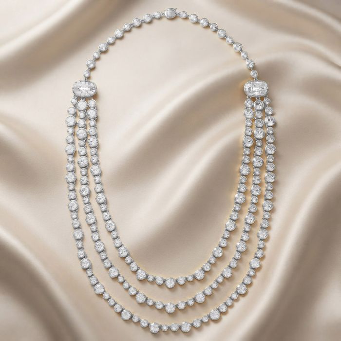 Eternal Sparkle  Gold Necklace