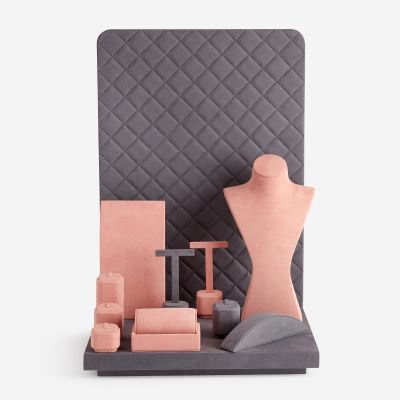 Luxury Suede Jewellery Display