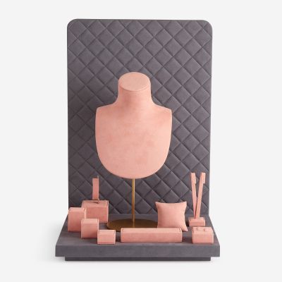 Luxury Suede Jewellery Display