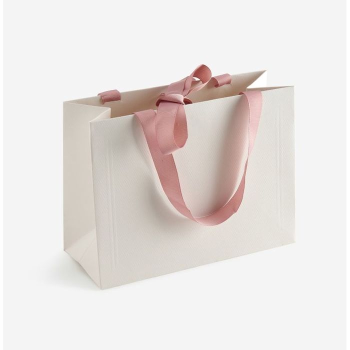 Boutique Gift Bag with Ribbon Handle and Tie