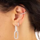  Slim Sparkling Single Ear Cuff
