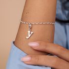 Silver Initial Letter Charms