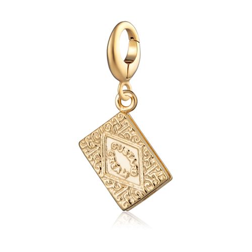 Gold Custard Cream Biscuit Charm