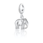 Silver Elephant Charm