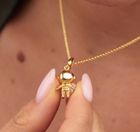 Gold Plated Astronaut Charm