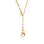 Gold In Safe Hands Charm Collector Necklace