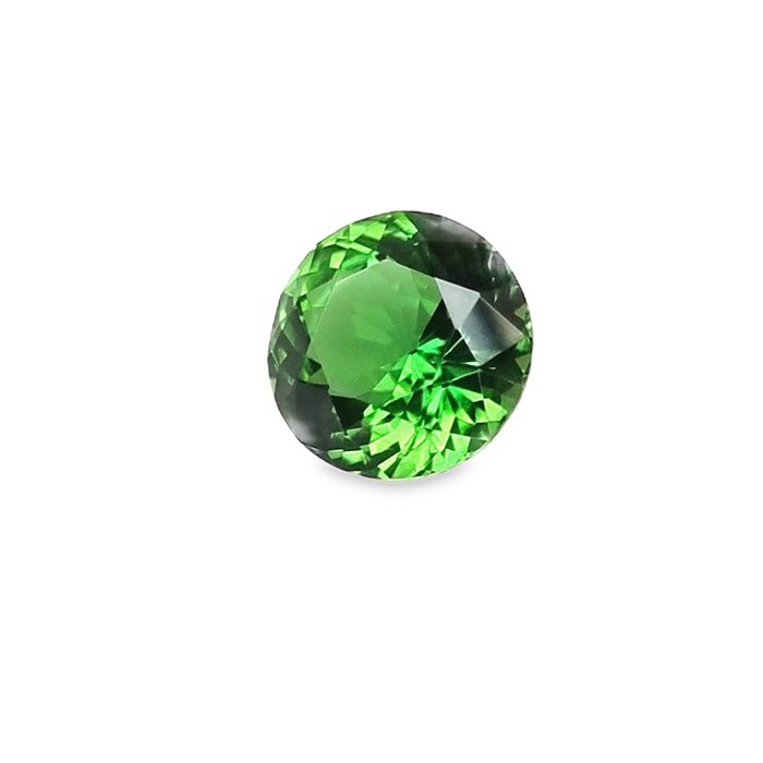 Vivid 4.11ct Tanzanian Chrome Tourmaline – Rich Green Brilliance by GEMWORLD LIMITED 