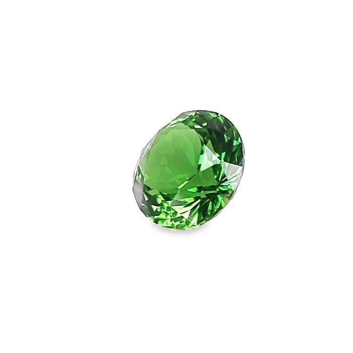 Vivid 4.11ct Tanzanian Chrome Tourmaline – Rich Green Brilliance by GEMWORLD LIMITED 