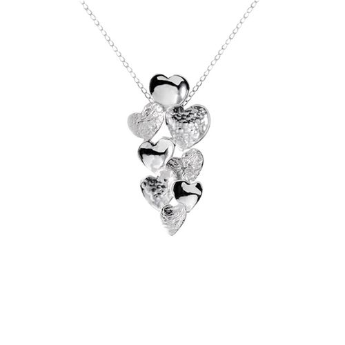 Silver Heart Silver Pendant