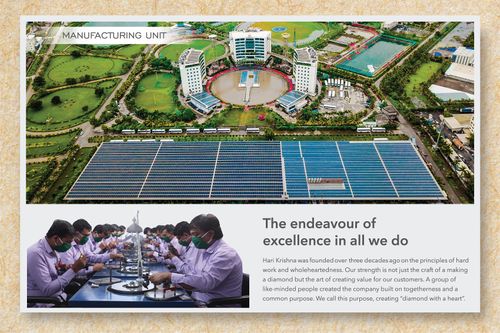 Hari Krishna Exports Pvt. Ltd. (HK) is a leading diamond and jewellery manufacturing company 