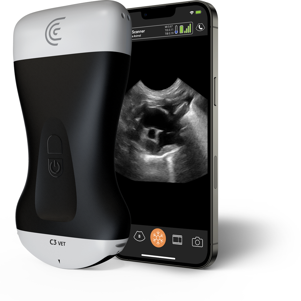 High-Definition  Wireless Ultrasound  for Veterinarians