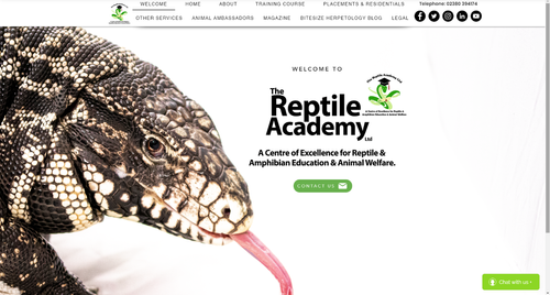The Reptile Academy Returns to LVS2022 with our Reptile & Amphibian Training Programmes