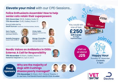 Dechra hosts exclusive CPD sessions at LVS
