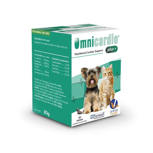 Vita Animal Health relaunches Omnicardio Plus with enhanced formula