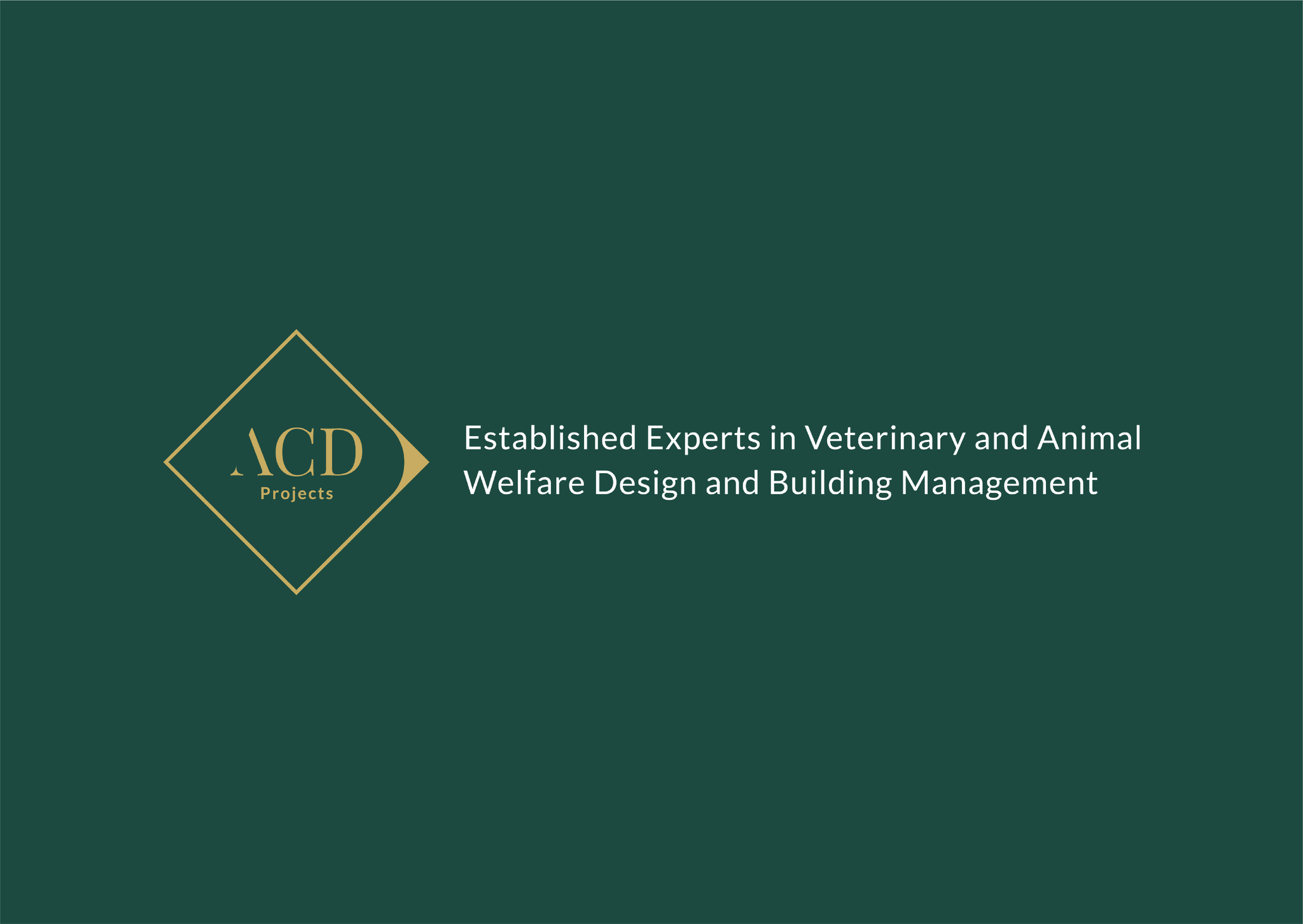 Considering building a veterinary practice? ACD Projects on Stand F53can help!
