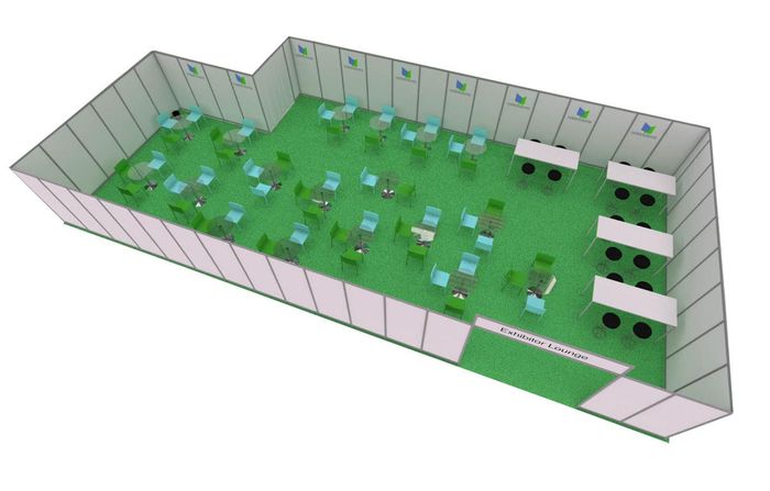 Noble Futures Exhibitor Lounge 10% bigger for this year's London Vet Show!