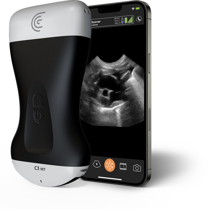 High-Definition  Wireless Ultrasound  for Veterinarians