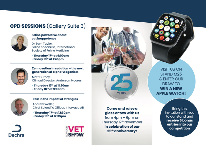 Dechra hosting exclusive CPD sessions at LVS