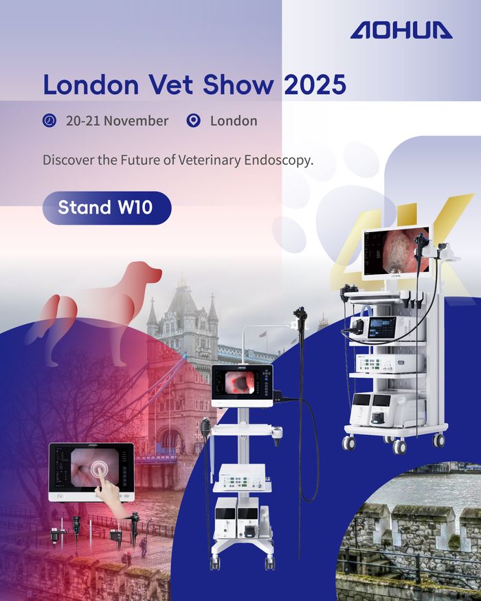 Aohua Showcases Comprehensive Veterinary Endoscopy Solutions at London Vet Show 2025