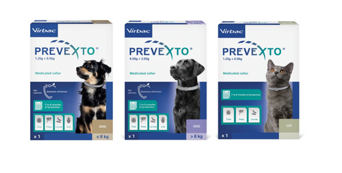 Virbac Introduces NEW Prevexto Flea and Tick Collars for Cats & Dogs
