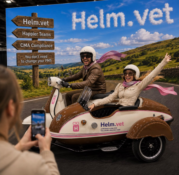 Helm to launch a new category in veterinary practice technology at London Vet Show