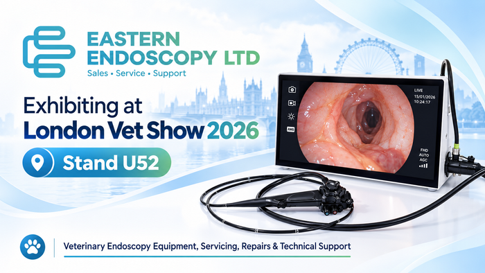 Eastern Endoscopy to Showcase Specialist Veterinary Endoscopy Sales, Service & Support at London Vet Show 2026