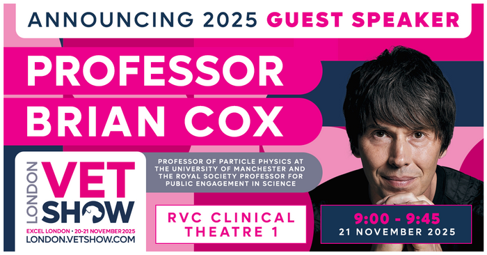 Professor Brian Cox to headline as Guest Speaker at the London Vet Show 2025