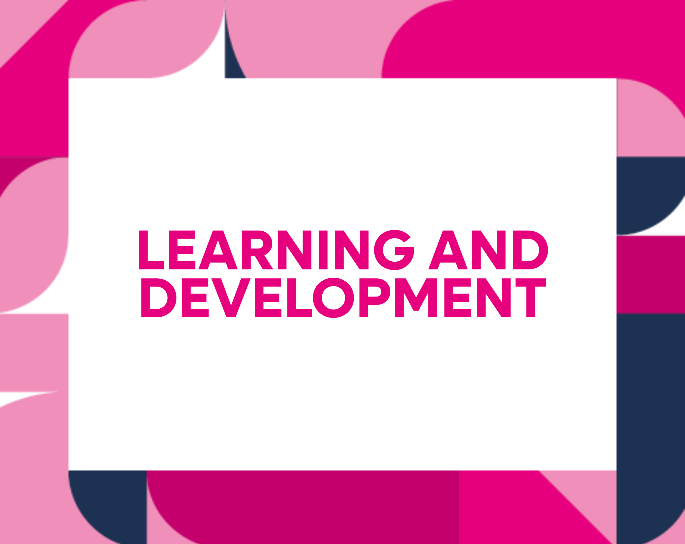 learning and development