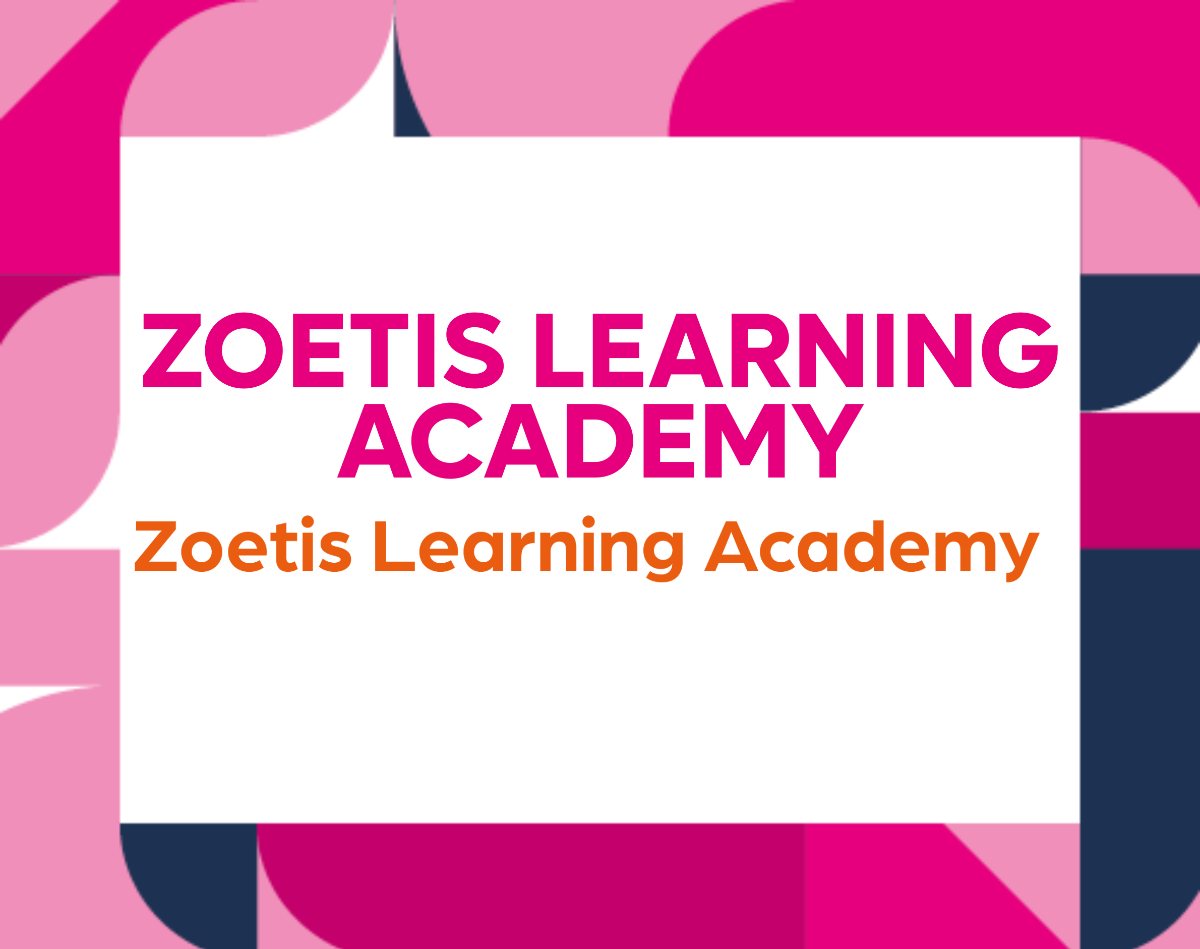 Zoetis Learning academy 