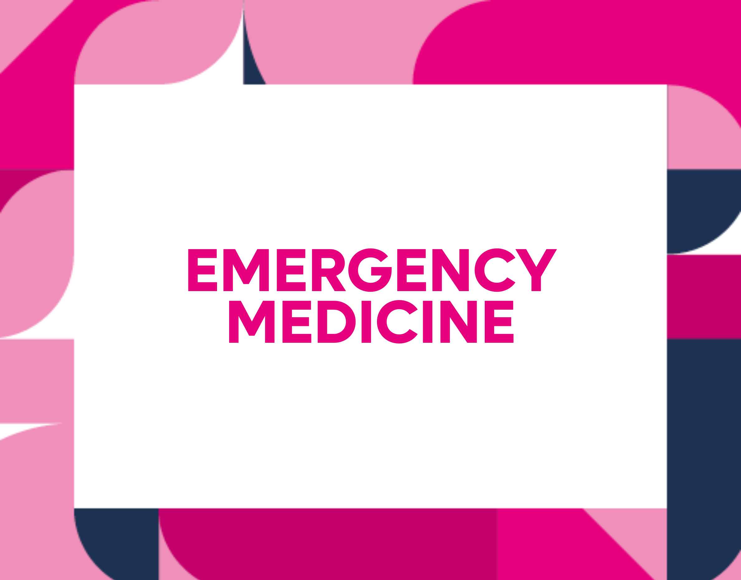 emergency medicine