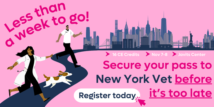 Less than a week to register for New York Vet!