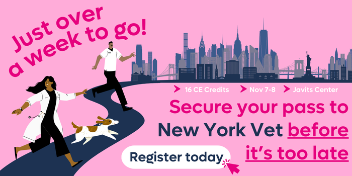 Just over a week to register for New York Vet!