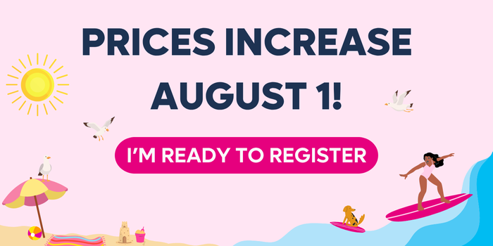 Prices increase August 1!