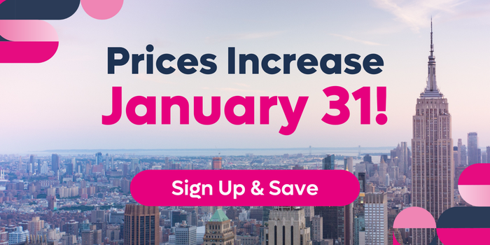 Prices Increase January 31!