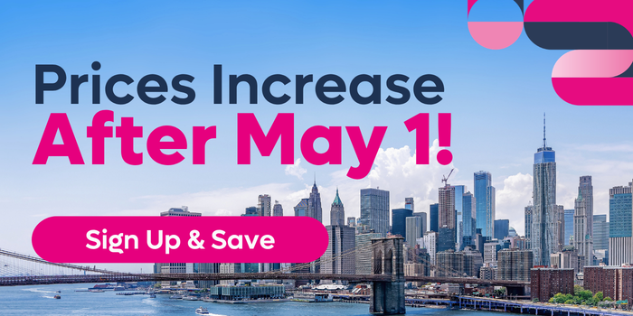 Prices Increase After May 1!