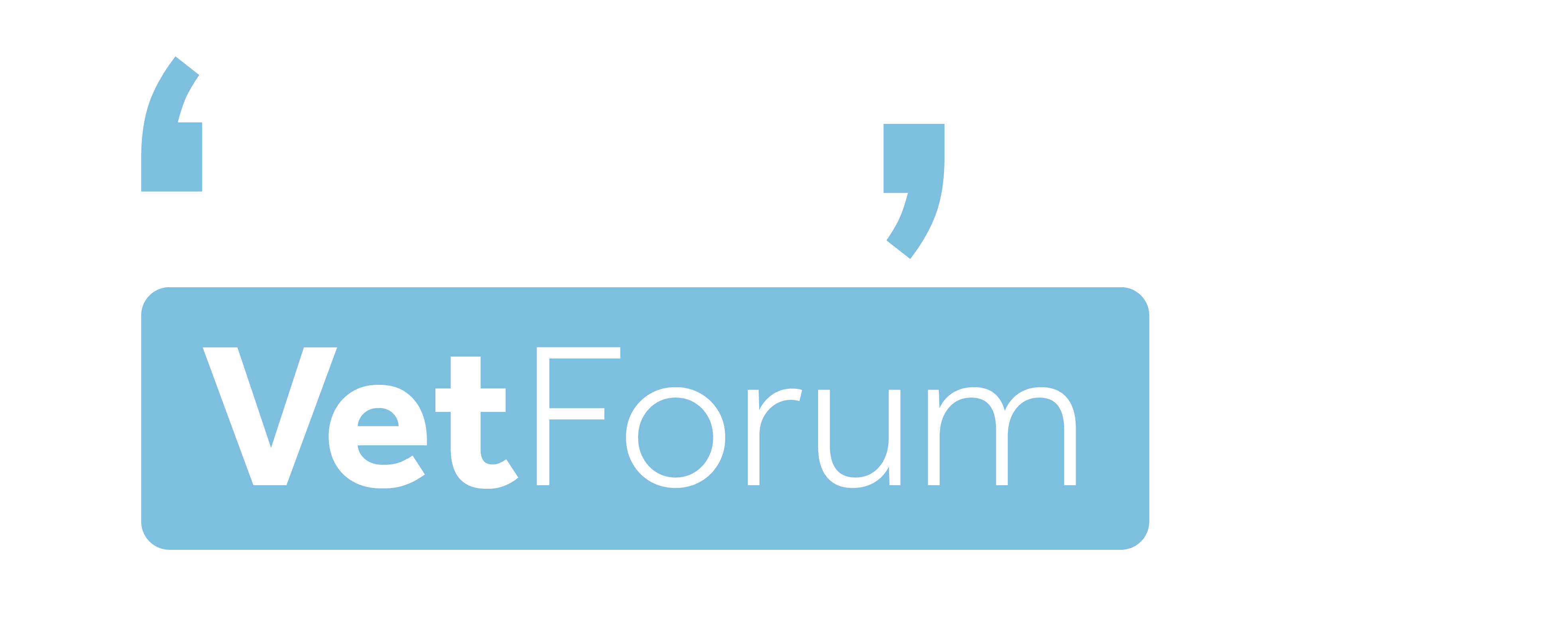 VetForum generic logo