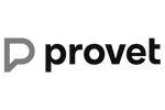 provet black and white logo