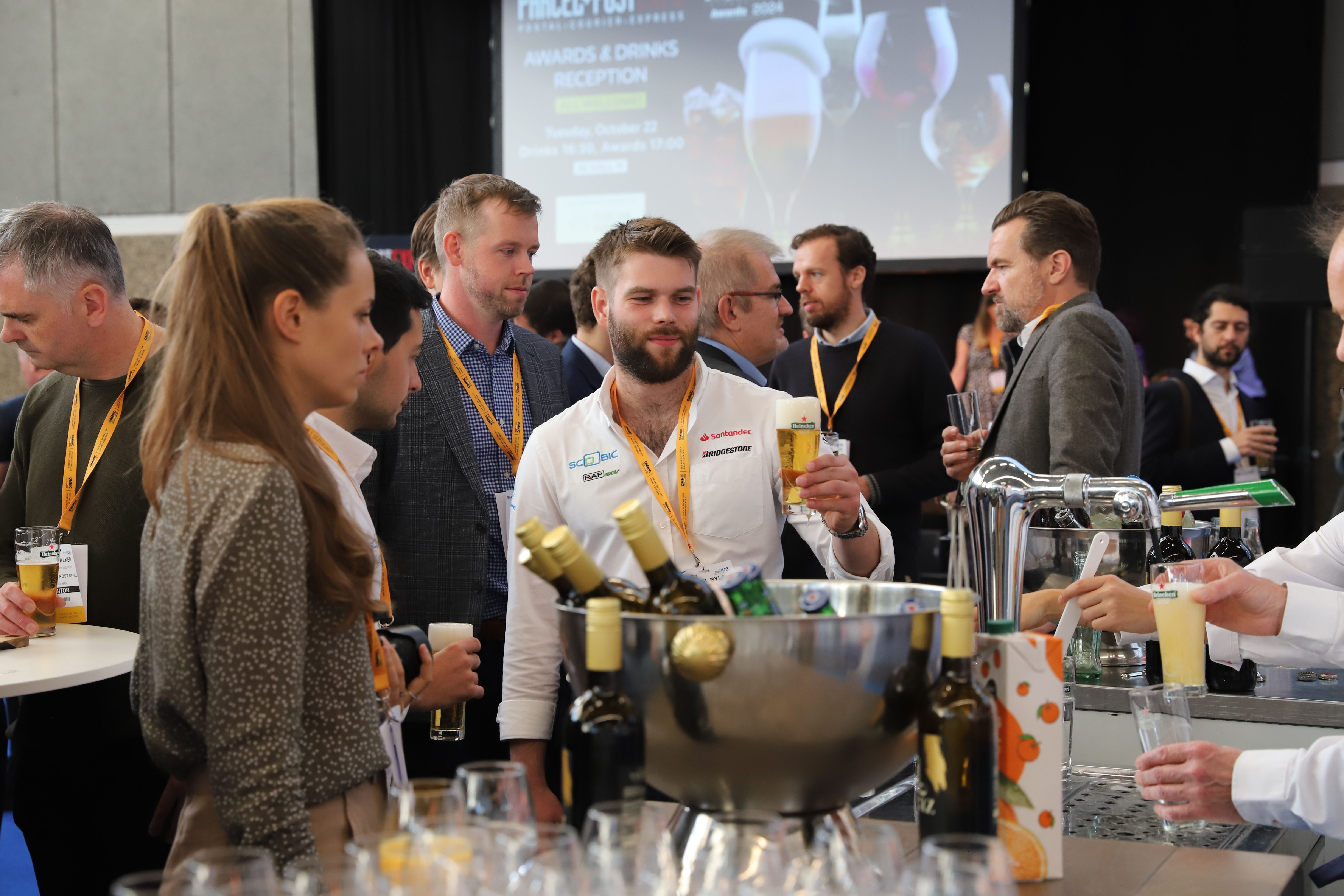 Networking photo at Parcel+Post Expo