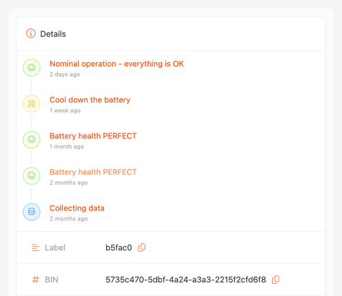 BatteryCheck datasheet